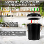 Beautiful Kitchen Compost Bin - Image 6