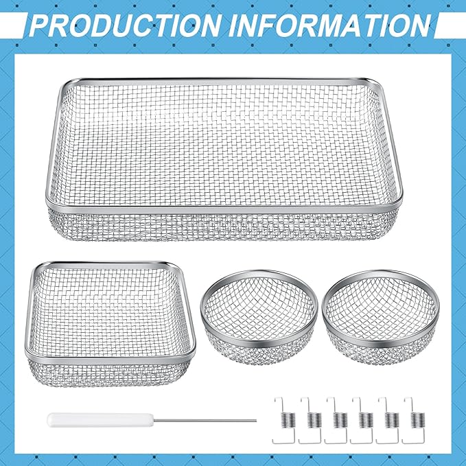 TOODOO 4 Pack RV Furnace Vent Cover, RV Flying Insect Screen - Image 2