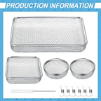 TOODOO 4 Pack RV Furnace Vent Cover, RV Flying Insect Screen - Image 2