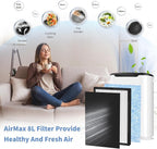 2 Pack AirMax 8L HEPA Replacement Filter Set Compatible - Image 4