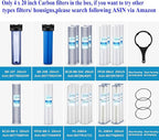 Geekpure 20 Inch Carbon Block Water Filter Reduce Chlorine Taste Odors - Image 8