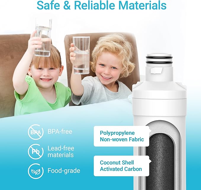 AQUA CREST LT1000PC ADQ747935 Refrigerator Water Filter and Air Filter - Image 8