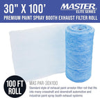 Master Elite Premium Paint Spray Booth Exhaust Filter Roll - Image 2