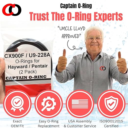 Captain O-Ring – Replacement CX900F / U9-228A / O-240 O-Rings - Image 6