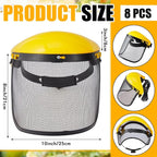 Amylove 8 Pcs Safety Face Shield - Image 2