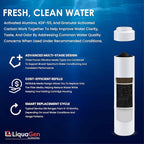 LiquaGen Activated Alumina + Carbon + KDF-55 Replacement Water Filter Cartridge - Image 6
