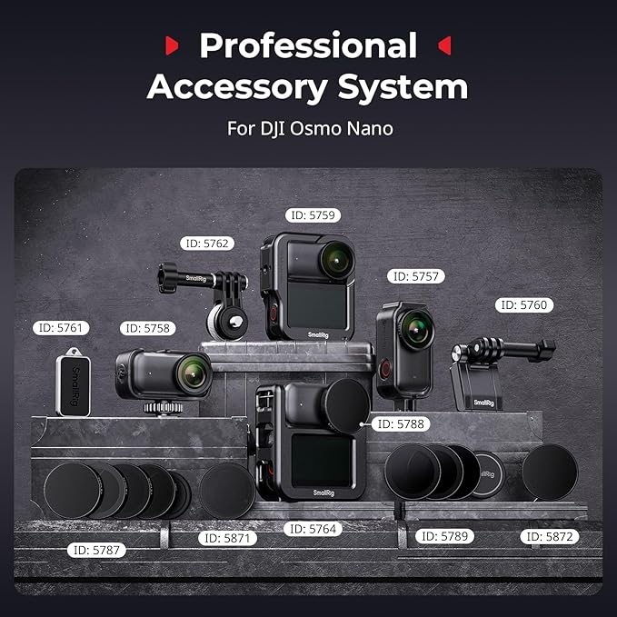 SmallRig Nano Filter Kit Only for DJI Osmo Nano, Includes CPL Polarizing Filter - Image 8