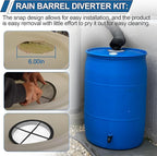 Rain Barrel Screen for Rain Barrel, 6 Inch Rain Barrel Cover for Rain Water - Image 7