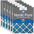 Nordic Pure 16x20x1 Pleated MERV 7 Air Filters 6 Pack by NordicPure