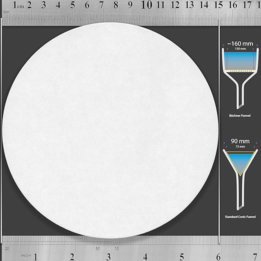Filter Paper 15cm Lab Qualitative Filter Paper - Image 3