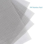 Valchoose 4PACK Stainless Steel Woven Wire Mesh Never Rust, Air Vent Mesh - Image 8