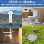 2 Inch Vent Stack Pipe Filter, Sewer Vent Septic Filter Vents Pipe Cap - Image 6