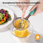 U-Taste Small Fine Mesh Strainer: 18/8 Stainless Steel 3.35in 30 Mesh Kitchen - Image 6