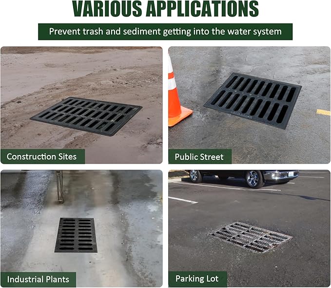 5 Pack PET Storm Drain Filter-47.2x47.2x23.6in Oil & Sediment Guard - Image 5