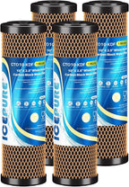 ICEPURE 1 Micron 2.5" x 10" Whole House Water Filter Coconut Shell Activated by ICEPURE