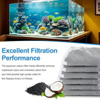 Activated Carbon Inserts for AquaClear 10-30 Gallon Filter, Aquarium Carbon - Image 5