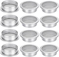 2-Inch Round Open Screen Vent, Mill Finish, 12 Pack by Unknown