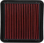 DNA Motoring AFPN-023-RD Clean Air Washable Drop In Panel Air Filter Enhance - Image 4