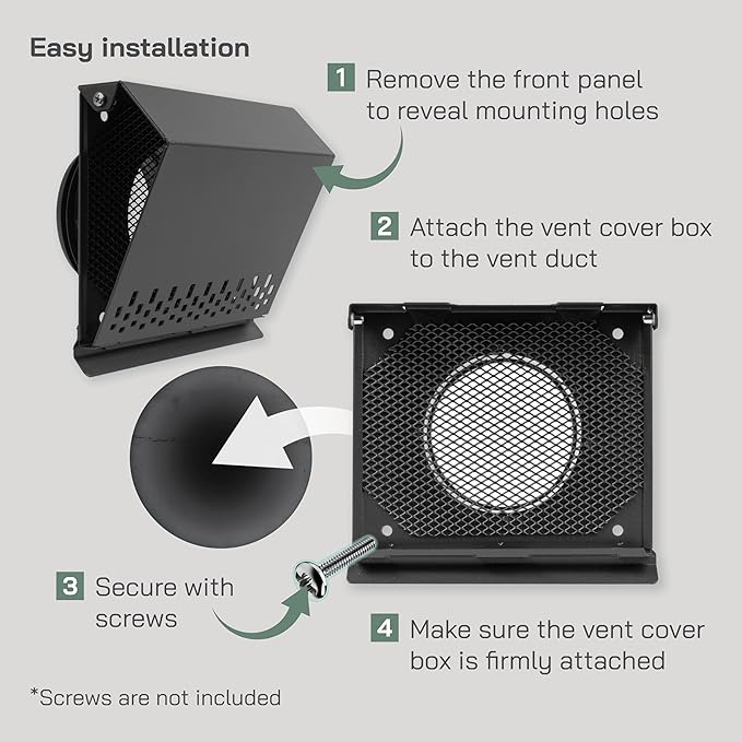 Vent Systems 4" Inch Air Supply Vent Cover - Image 4