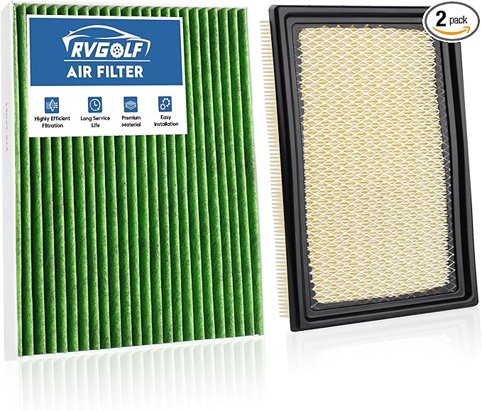 Engine+Cabin Air Filters Kit Fit by RVgolf