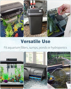 Pawfly Aquarium Bio Sponge Filter Media Pad, 6.3" x 5.5" x 0.78"Filter Foam - Image 7