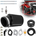 High Performance Upgraded 62mm Air Filter Adapter Intake and Spark Plug Kit by WEIYINGSI