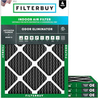 Filterbuy 22x24x1 Air Filter MERV 10 Odor & Allergy Defense by Filterbuy