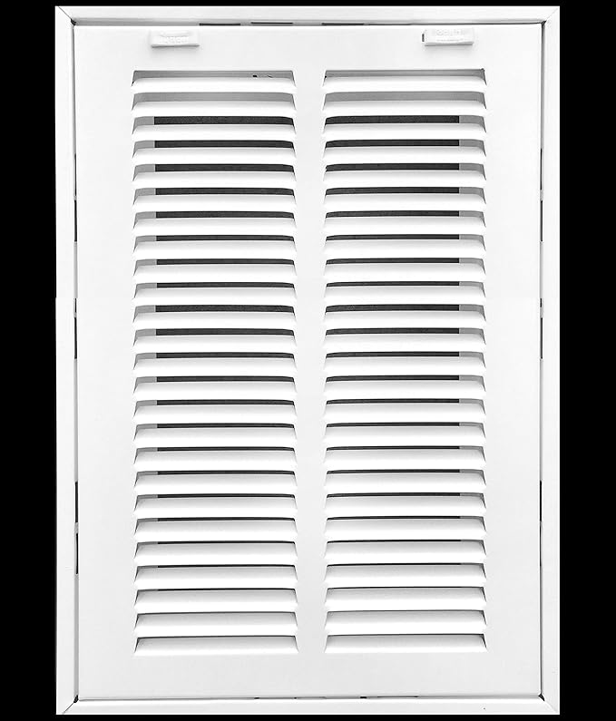 HVAC Premium 8 x 18 Duct Opening Steel Return Air Filter Grille, by HVACPremium