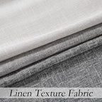 Ombre Light Filtering Door Curtain 100" Extra Wide Gradient Print on Rayon - Image 5