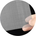 304 Stainless Steel Woven Mesh Panel, 50 Mesh 0.4mm Rustproof Metal Screen - Image 2