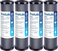1 Micron 10" x 2.5" Whole House CTO Carbon Sedimen Water Filter Compatible by FrigiLife