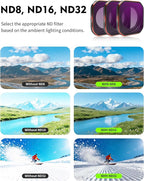 Black Mist 1/4 Filter for Insta360 Ace Pro2, Cinematic Diffusion Filter - Image 3