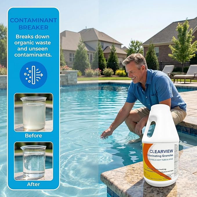 ClearView Chlorine Granules 10 Lbs - Image 4