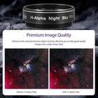 Astromania Telescope Filter, 1.25 Inches Narrowband Hydrogen Alpha Filter - Image 3