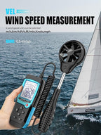 H12 Digital Anemometer Handheld Wind Speed Meter - Image 3