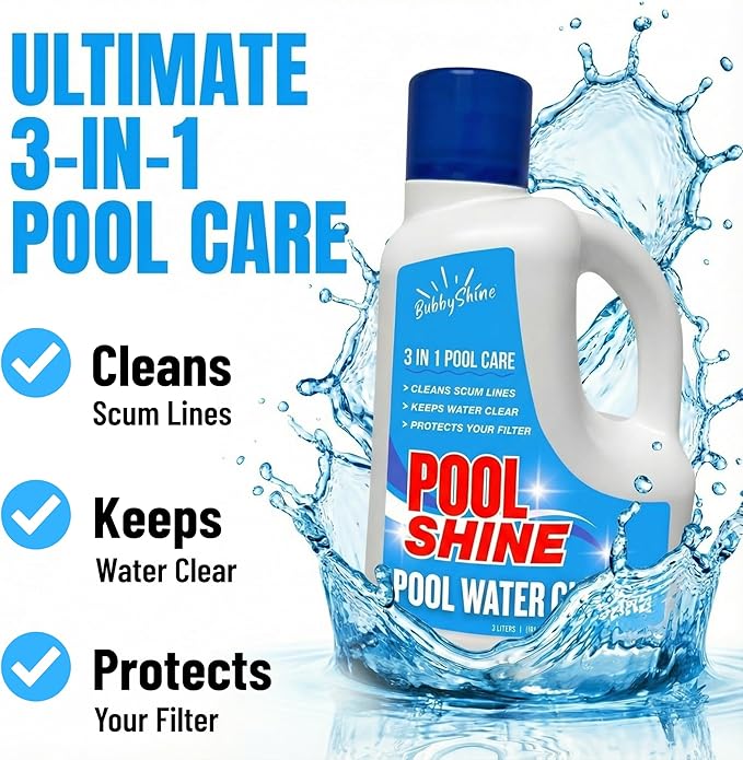 3-in-1 Pool Cleaner & Clarifier - Image 2
