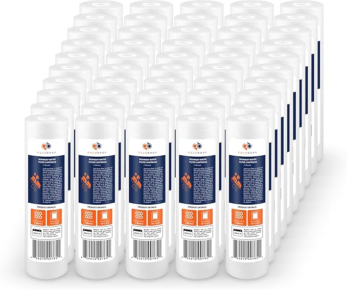 Aquaboon 1 Micron Whole House Sediment Filter 10 x 2.5 by Aquaboon
