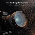 K&F CONCEPT 67mm Black Diffusion 1/8 Filter Mist Cinematic Effect Black - Image 4