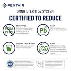 Pentair OMNIFIlter OT32 Water Filtration System, NSF Certified to Reduce - Image 2