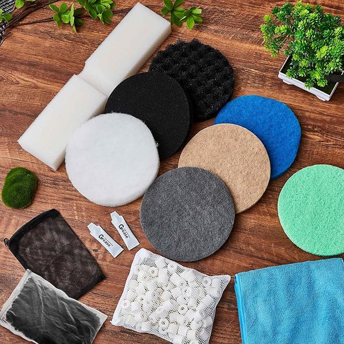 31 Pcs Compatible with Fluval Fx4/Fx5/Fx6 Replacement Filter Media, 3 Foam Block - Image 7