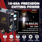 LTP8500 | 85A HF Pilot Arc Plasma Cutter, Drag-Cut Enabled, 220V Single-Phase - Image 5