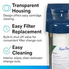 3M Aqua-Pure AP101T Whole House Transparent Water Filter Housing, Standard - Image 5