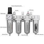 NANPU 3/4" NPT Industrial Grade 4 Stage Air Drying System - Image 3