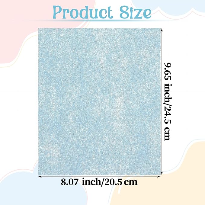 900 Sheets Nail Dust Collector Filter Paper, Disposable Dust Collector Sheet - Image 2
