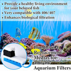 38 Pcs Compatible with Fluval 406/407 Filter Media Canister Filter Maintenance - Image 5
