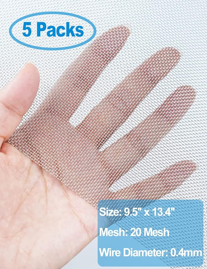 5 Pack Wire Mesh Screen 13.4'' x 9.5'' - Image 7