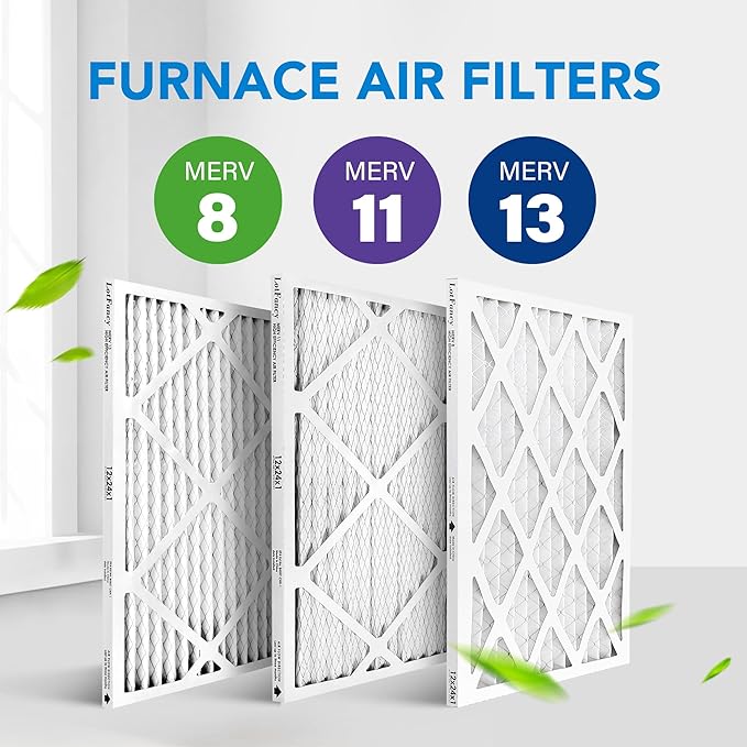 LotFancy 12x24x1 Air Filter MERV 8 4-Pack, Electrostatic Pleated Furnace & AC - Image 8