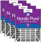 Nordic Pure 20x25x5 Air Bear Replacement 255649-102 MERV 8 Air Filters 4 Pack by NordicPure