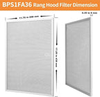 BPS1FA36 Aluminum Range Hood Vent Filter - Image 3