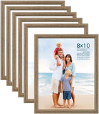 Langdon House 8x10 Picture Frames Contemporary Style Wood-Like Photo Frames by LangdonHouse